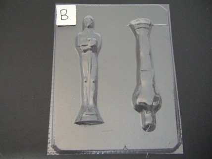 113bsp Award 3D Chocolate Candy Mold  FACTORY SECOND